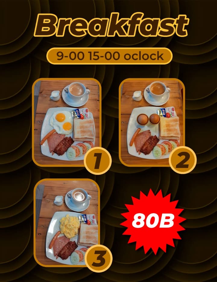 Hungry Gorilla breakfast